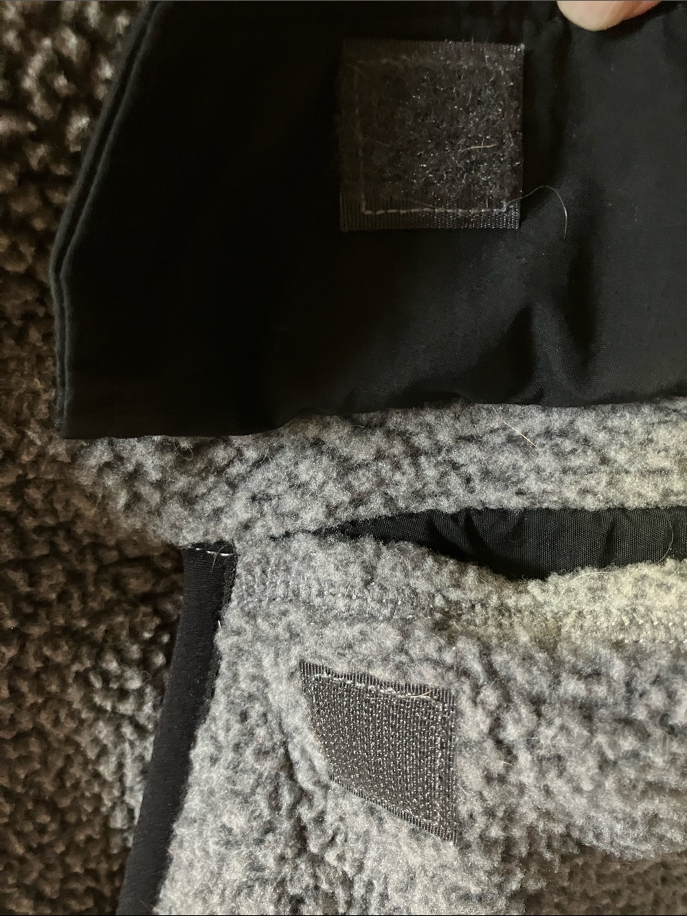 Carhartt Womens Relaxed Fit Fleece  Snap Pullover with Black Trim - Picture 8 of 9